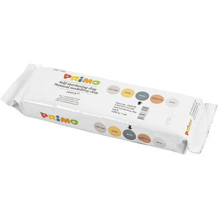 Selbsthärtender Ton, Schwarz, 12x1000 g/ 1 Pck von Diverse