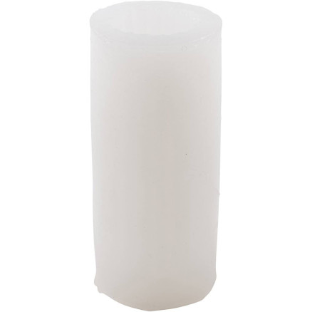 Silikonform, gerillter Zylinder, H: 12 cm, Durchm. 4 cm, 1 Pk. Silikonform, gerillter Zylinder, H: 12 cm, Durchm. 4 cm, 1 Pk. von Diverse