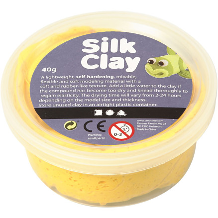 Silk Clay®, Gelb, 40 g/ 1 Dose von Diverse