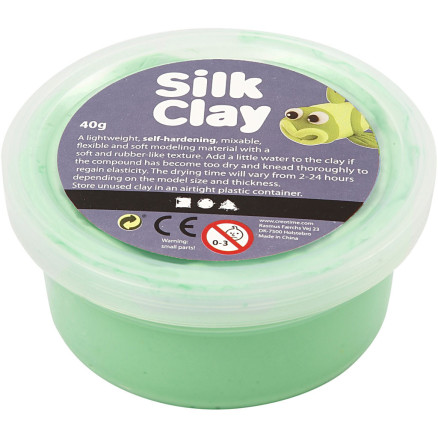 Silk Clay®, Hellgrün, 40 g/ 1 Dose von Diverse
