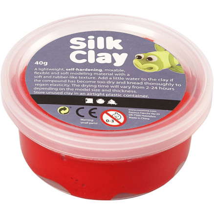 Silk Clay®, Rot, 40 g/ 1 Dose von Diverse