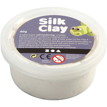 Silk Clay®, Weiß, 40 g/ 1 Dose von Diverse