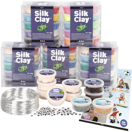 Silk Clay® - Figuren-Set für Schulklassen, 1 Set von Diverse