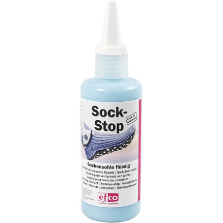 Antirutsch-Sockenstop, Hellblau, 100 ml/ 1 Fl. Antirutsch-Sockenstop, Hellblau, 100 ml/ 1 Fl. von Diverse
