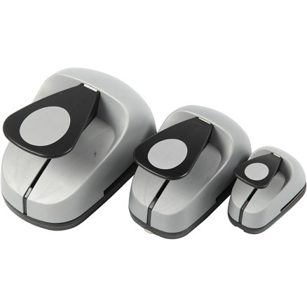 Stanzer-Set, Ei, Größe 25+50+76 mm, 3 Stk/ 1 Pck von Diverse