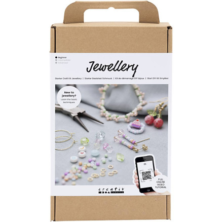 Start DIY Kit Jewellery Fresh Colours, 1 Pk. von Diverse