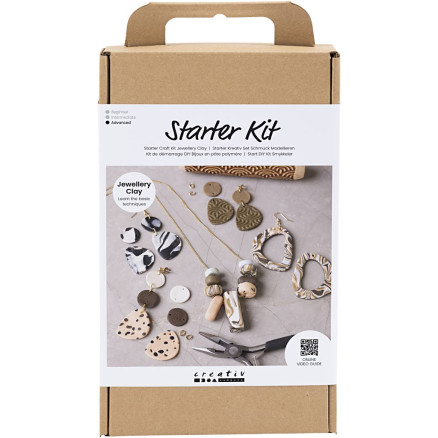 Start DIY Kit Jewellery clay, Schmuck, 1 Pk. von Diverse