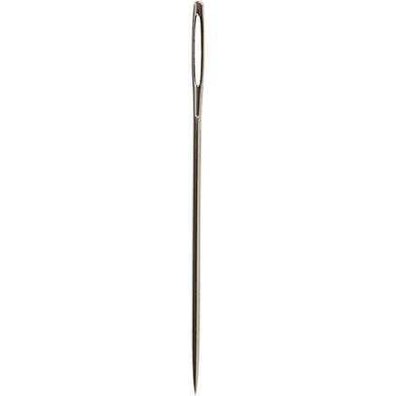 Sticknadeln, Nr. 20, L 43 mm, mit scharfer Spitze, 25 Stk/ 1 Pck Sticknadeln, Nr. 20, L 43 mm, mit scharfer Spitze, 25 Stk/ 1 Pck von Diverse
