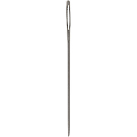 Sticknadeln, Ösenlänge 8 mm , Nr. 20, L 42 mm, mit stumpfer Spitze, 25 Stk/ 1 Pck von Diverse
