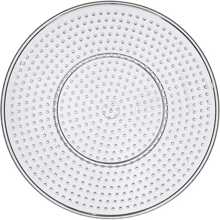 Stifftplatte, groß rund, Durchm. 15 cm, mittel, klar, 1 Stk. Stifftplatte, groß rund, Durchm. 15 cm, mittel, klar, 1 Stk. von Diverse