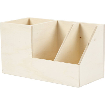 Stifthalter, H: 11 cm, T: 9,8 cm, B: 20 cm, 1 Stk. von Diverse
