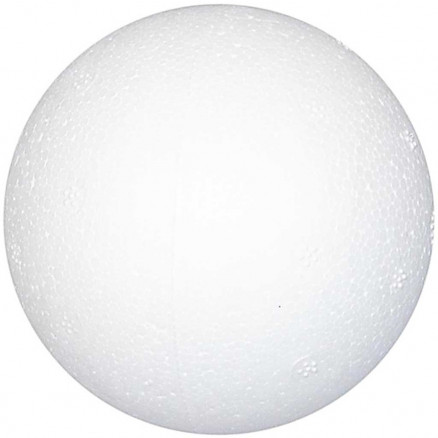 Styropor-Kugeln, D: 7cm, 50 Stk, Weiß von Diverse