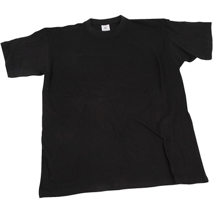 T-Shirt, B 32 cm, Größe 3-4 Jahre, Rundhalsausschnitt, 145 g, Schwarz, 1 Stk von Diverse