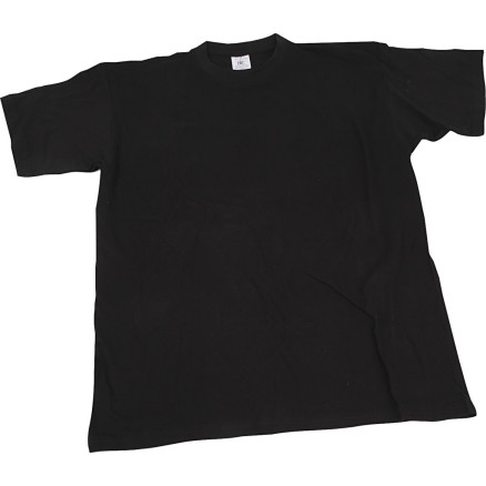 T-Shirt, B 36 cm, Größe 5-6 Jahre, Rundhalsausschnitt, 145 g, Schwarz, 1 Stk von Diverse