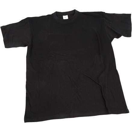 T-Shirt, B 40 cm, Größe 7-8 Jahre, Rundhalsausschnitt, 145 g, Schwarz, 1 Stk von Diverse