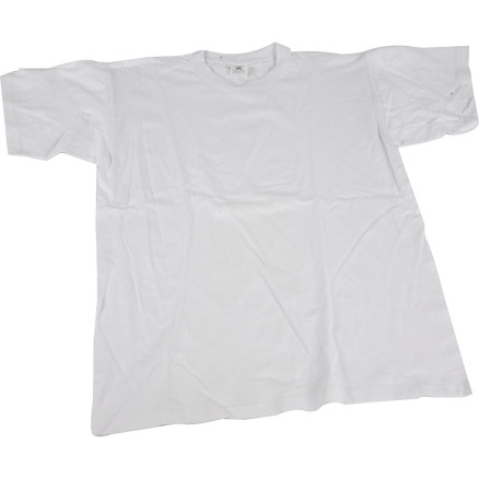 T-Shirt, B 40 cm, Größe 7-8 Jahre, Rundhalsausschnitt, 145 g, Weiß, 1 Stk von Diverse