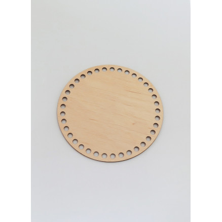 Taschenboden/Korbboden Holz Ø15cm von Diverse