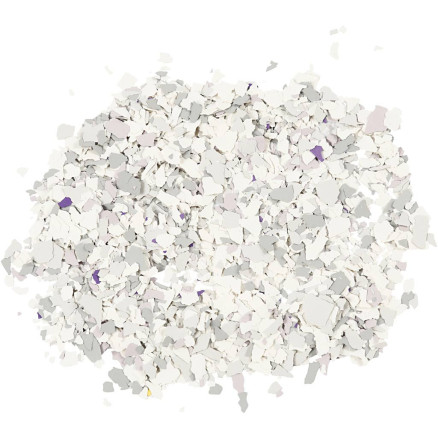Terrazzo-Flocken, Hellgrau, 90 g/ 1 Dose von Diverse