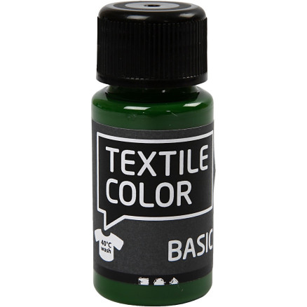 Textilfarbe, Grasgrün, 50 ml/ 1 Fl. von Diverse
