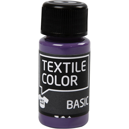 Textilfarbe, Lavendel, 50 ml/ 1 Fl. von Diverse