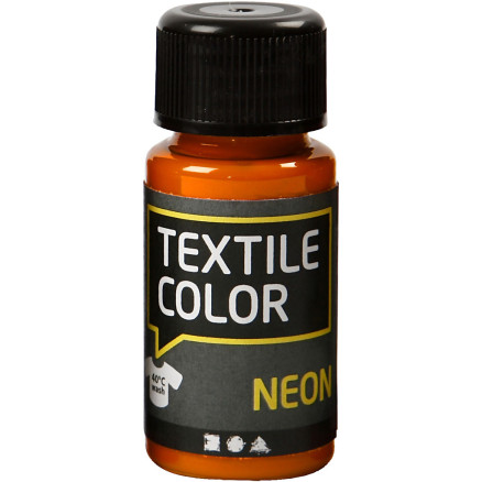 Textilfarbe, Neonorange, 50 ml/ 1 Fl. Textilfarbe, Neonorange, 50 ml/ 1 Fl. von Diverse