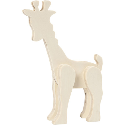 Tierfigur, Giraffe, H: 19 cm, B: 14 cm, 1 Stk. Tierfigur, Giraffe, H: 19 cm, B: 14 cm, 1 Stk. von Diverse