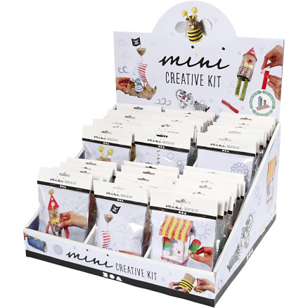 Tischaufsteller mit Mini DIY Kit, 60 Sets/ 1 Pk. von Diverse