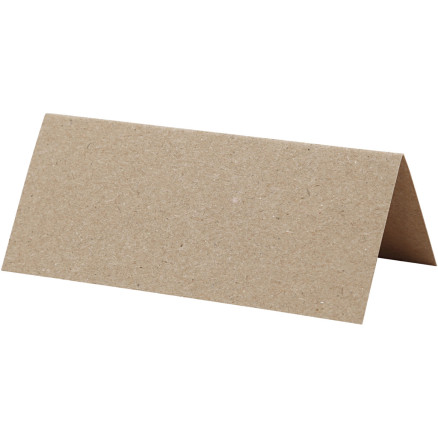 Tischkarten, Größe 9x4 cm, 220 g, Natur, 20 Stk/ 1 Pck Tischkarten, Größe 9x4 cm, 220 g, Natur, 20 Stk/ 1 Pck von Diverse