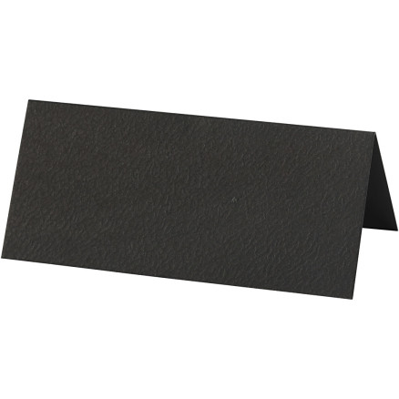 Tischkarten, Größe 9x4 cm, 220 g, Schwarz, 20 Stk/ 1 Pck Tischkarten, Größe 9x4 cm, 220 g, Schwarz, 20 Stk/ 1 Pck von Diverse