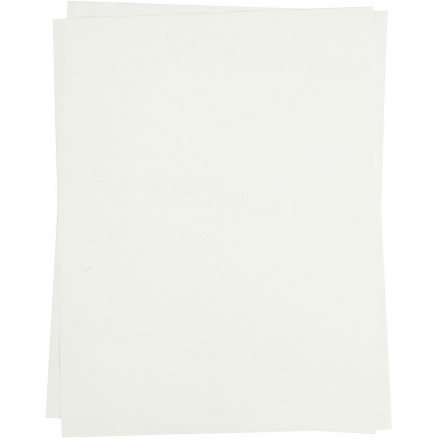 Transferfolie, Blatt 21,5x28cm, 5 Blatt, für leichte Stoff, Transparen Transferfolie, Blatt 21,5x28cm, 5 Blatt, für leichte Stoff, Transparen von Diverse