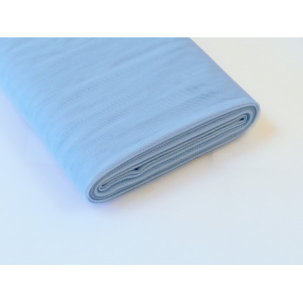 Tüll-Stoff Nylon 14 Hellblau 145cm - 50cm von Diverse