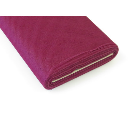Tüll-Stoff Nylon 30 Weinrot 145cm - 50cm von Diverse