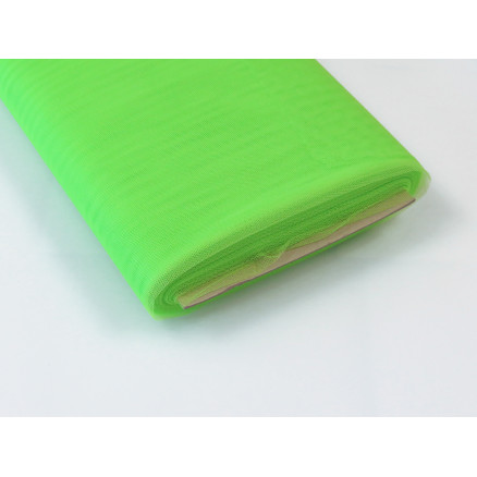 Tüll-Stoff Nylon 57 Neon Hellgrün 145cm - 50cm von Diverse