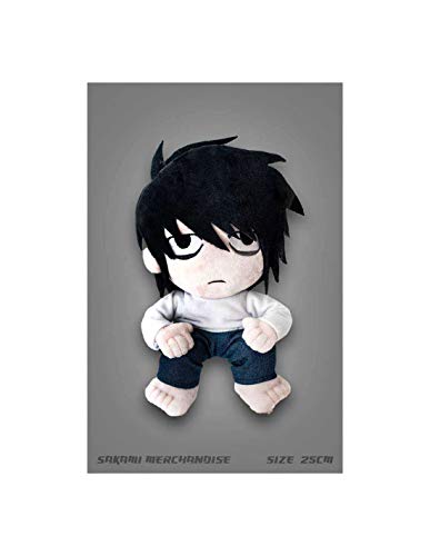 Unbekannt SAKA201525 Death Note - L - Plüsch Figur (25cm) - original & lizensiert von Diverse