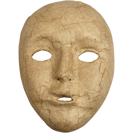Vollgesichtsmaske, H: 17,5 cm, B: 12,5 cm, 1 Stk. von Diverse