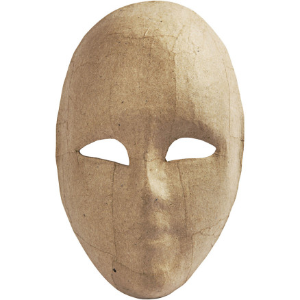 Vollgesichtsmaske, H: 23 cm, B: 16 cm, 1 Stk. von Diverse
