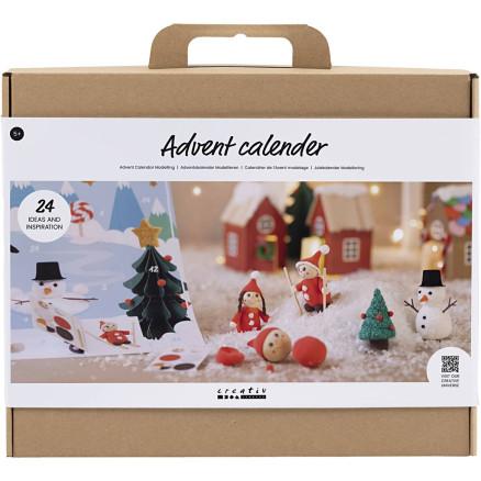 Weihnachtskalender Modellieren, 1 Pk. von Diverse