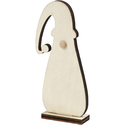 Weihnachtswichtel, H 10 cm, T 1,5 cm, B 4,5 cm, Dicke 3 mm, 3 Stk/ 1 Pck Weihnachtswichtel, H 10 cm, T 1,5 cm, B 4,5 cm, Dicke 3 mm, 3 Stk/ 1 Pck von Diverse