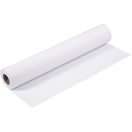 Zeichenpapier-Rolle, B 61 cm, 80 g, Weiß, 50 m/ 1 Rolle Zeichenpapier-Rolle, B 61 cm, 80 g, Weiß, 50 m/ 1 Rolle von Diverse