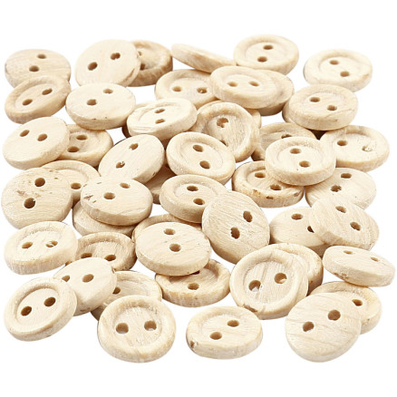 Zuglaschen, diam. 8 mm, 2 Löcher, 50 Stück / 1 Pk. von Diverse