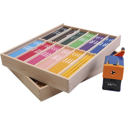 edu Heavy-Duty Buntstifte, Mine 6,25 mm, versch. Farben, 24x12Stück / 1 Pk. von Diverse