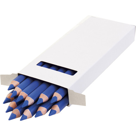edu Heavy-Duty Buntstifte, Stärke 10 mm, Mine 6,25 mm, dunkelblau, 12 Stück / 1 Pk. edu Heavy-Duty Buntstifte, Stärke 10 mm, Mine 6,25 mm, dunkelblau, 12 Stück / 1 Pk. von Diverse