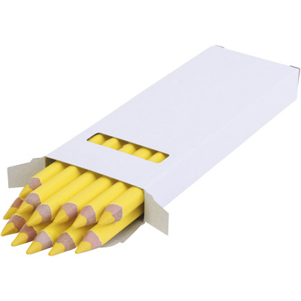 edu Heavy-Duty Buntstifte, Stärke 10 mm, Mine 6,25 mm, hellgelb, 12 Stück / 1 Pk. edu Heavy-Duty Buntstifte, Stärke 10 mm, Mine 6,25 mm, hellgelb, 12 Stück / 1 Pk. von Diverse