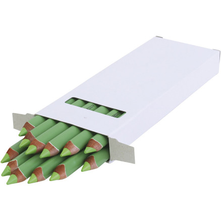 edu Heavy-Duty Buntstifte, Stärke 10 mm, Mine 6,25 mm, hellgrün, 12 Stück / 1 Pk. edu Heavy-Duty Buntstifte, Stärke 10 mm, Mine 6,25 mm, hellgrün, 12 Stück / 1 Pk. von Diverse