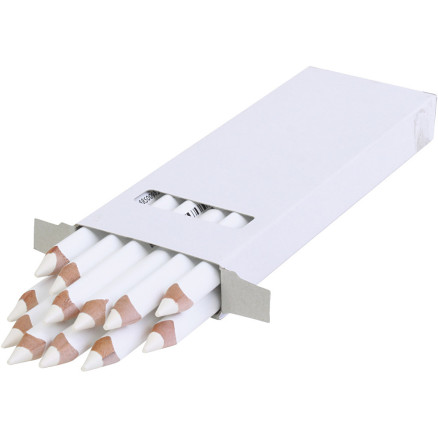 edu Heavy-Duty Buntstifte, Stärke 10 mm, Mine 6,25 mm, weiß, 12 Stück / 1 Pk. edu Heavy-Duty Buntstifte, Stärke 10 mm, Mine 6,25 mm, weiß, 12 Stück / 1 Pk. von Diverse