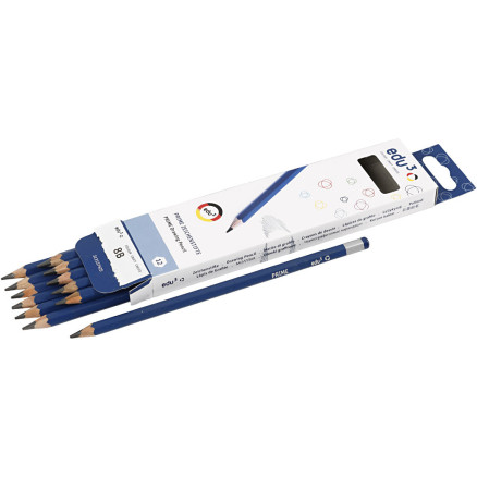 edu Zeichenstift, 8B, 12 Stück / 1 Pk. von Diverse