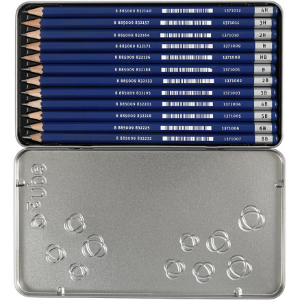 edu Zeichenstift, B,2B,4B,5B,6B,8B,9B,HB,H,2H,3H,4H, 12Stück / 1 Pk. edu Zeichenstift, B,2B,4B,5B,6B,8B,9B,HB,H,2H,3H,4H, 12Stück / 1 Pk. von Diverse