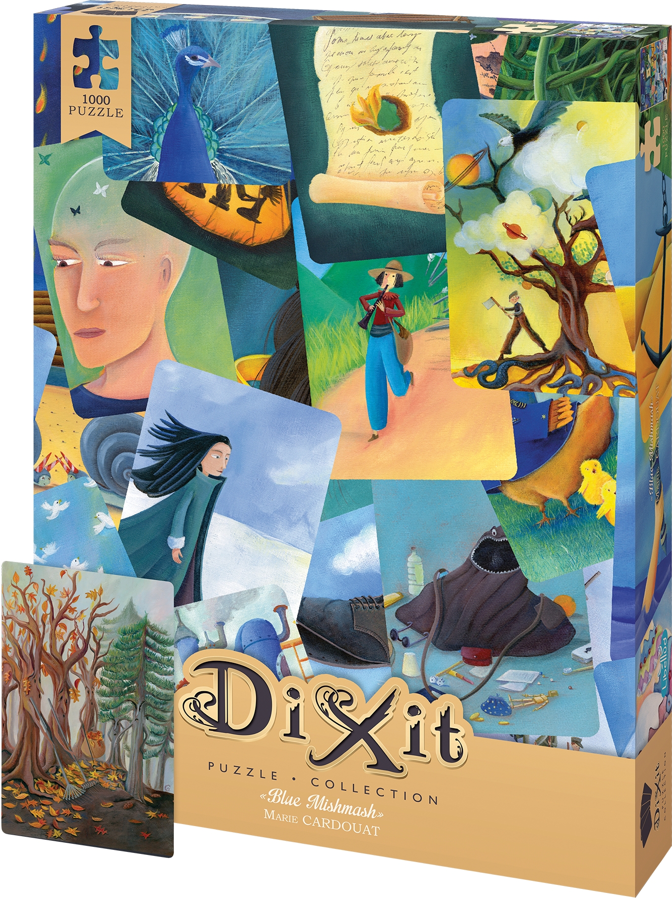 Dixit Puzzle Blue Mishmash 1000 Teile Puzzle Dixit-00478 von Dixit Puzzle
