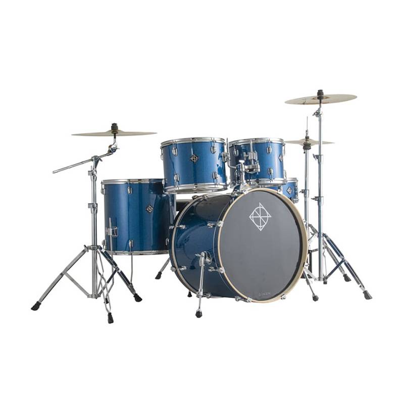 Dixon PODSK522S1OBS Spark 5 pcs. Ocean Blue Sparkle Complete Drumset von Dixon