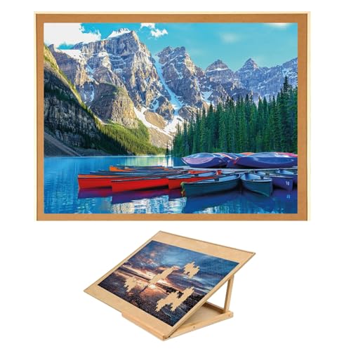 Verstellbares Puzzlebrett – Puzzletisch 1000 Teile – Puzzle Tisch – Puzzletisch mit Schubladen – Puzzle Board – Puzzlematte – Puzzlebrett mit Schubladen von Diydash
